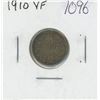 Image 1 : Canadian 1910 Silver 10 Cents. The last Silver 10 Cents issued for King Edward VII. VF-20. Nice.