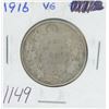 Image 1 : Canadian 1916 George V Silver 50 Cents. Key Date. Mintage of 459,070. VG-8.