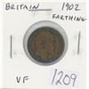 Image 1 : Great Britain. 1902 Farthing. First farthing issued for King Edward VII. VF.