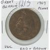 Image 1 : Great Britain. 1909 Penny. Unc. Red & Brown. Nice.