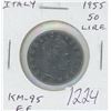 Image 1 : Italy. 1955 50 Lire. EF.