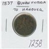 Image 1 : Great Britain 1837 Queen Victoria to Hanover medal. Bronze. VF.