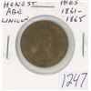 Image 1 : Honest Abraham Lincoln medal, president 1861 – 1865. EF.