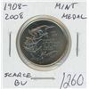 Image 1 : 1908 – 2008 Royal Canadian Mint medal. 100th Anniversary of the Mint. Scarce. BU.