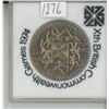 1276  New Zealand 1974 One Dollar commemorating the 10th British Commonwealth Games held in Christchurch. 