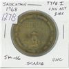 Image 1 : 1968 Saskatoon Trade Dollar. Type I Can. Art. Dies. SK-16. Scarce. Unc.