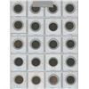 Image 2 : Lot of 20 different Canadian Victorian & Edwardian Large Cents: 1859 – 1910. 1859 Narrow 9, 1876H, 1
