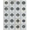 Image 1 : Lot of 20 Canadian Collector 50 Cents: 1971, 1974, 1978 Square Jewels, 1980, 1981, 1982 Large Beads,
