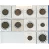 Image 2 : Lot of 10 World War I coins (1914 to 1918) including Canada, France, Germany, Great Britain & U.S.