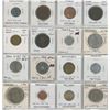 Image 1 : Lot of 16 Asian coins from Bangladesh, China Empire, Cyprus, Hong Kong (including 1905 cent), East I