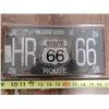 Image 1 : Route 66 License Plate