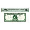Image 1 : American Bank Note Co. (USA), 1929 Specimen Test Note With Tiger Watermark Used on Malaysia Banknote