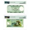 Image 2 : New Zealand and Fiji, ca. 1974-2003 Issued Banknote Pair