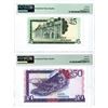 Image 2 : Gibraltar/British Administration Pair of Issued Banknotes, 1986-88