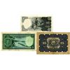 Image 2 : Latvia Issued Banknote Trio, 1928-39
