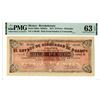 Image 1 : El Estado de Michoacan de o Campo, 1915 Issue Banknote