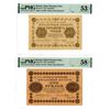Image 1 : State Treasury Note, 1918 Issued Banknote Pair