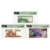 Image 2 : Scotland Banknote Trio of Issued Banknotes, ca.1972-2009 Including Low Serial Number 200 on a 2009 C