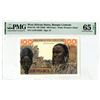 Image 1 : Banque Central des Etats de l'Afrique de l'Ouest. ND (1959). Issued Banknote
