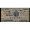Image 2 : Occidental Company for Gold, Silver and Copper Mining, 1863 I/U Stock Certificate.