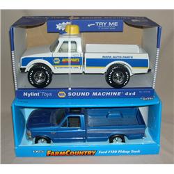 (2) Pickups--Napa Nylint Sound Machine & Ertl Ford F-150