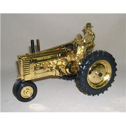 GOLD JD A w/ Driver by Ertl 100 greatest toys of the Century