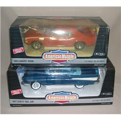 (2) AM Cars--'69 Camaro SS396 & '57 Chevy Bel-Aire Convertible