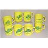 Image 1 : Set of 8 JD Coffee Mugs w/ Equipment Graphics from the 1980's, Manson Iowa Dealer
