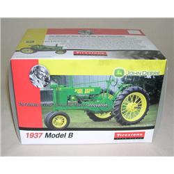 1937 JD Unstyled B on Round spoke Rims Firestone Tires Edition