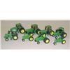 Image 1 : (8) JD 1/64th Tractors