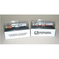 (11) 1/256th Scale DCP Tandem Truck & Trailers