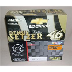 (2) NASCARS--#46 Dennis Seltzer Truck & J. Curry Yellow Tran