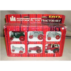 IH 6pc 1/64th Historical Set--Gray Flywheel Type A Tractor