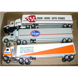 (3) 1/64th Trucks--TSC, Kroger, & Diamond Vogel Paints