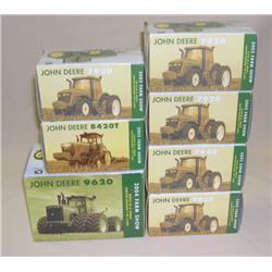 (7) JD 1/64th Farm Show Edition Tractors--some duplicates