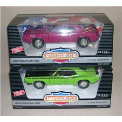 (2) AM Cars--'70 Plymouth AAR Cuda's