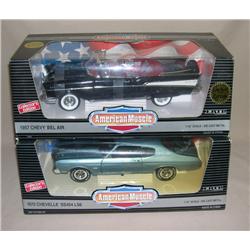 (2) AM Cars--'57 Chevy Bel-Aire Convertible & '70 Chevelle SS454 LS-6