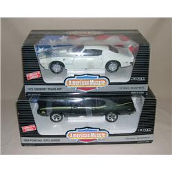(2) AM Cars--'73 Firebird Trans Am & '69 Pontiac GTO Judge