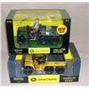 Image 1 : (2) JD 1/16th Scale GATOR's--Trail Gator & Worksite Yellow