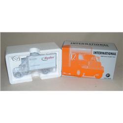 (4) 1/54th Scale 1st Gear RYDER IH Delivery Trucks