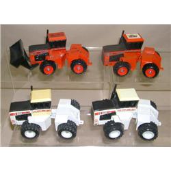 (4) Big Bud 1/64th Scale Special Editions--Orange 525/84 Loader '88 World Ag Expo, Orange 525/84 '89