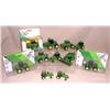 Image 1 : (11) JD 1/64th Tractors--some NIB, most are loose