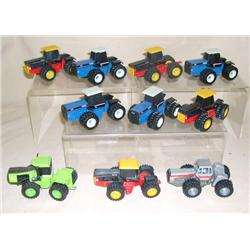 (10) 1/64th Scale 4wd's--Ford, Versatile, White, & Steiger