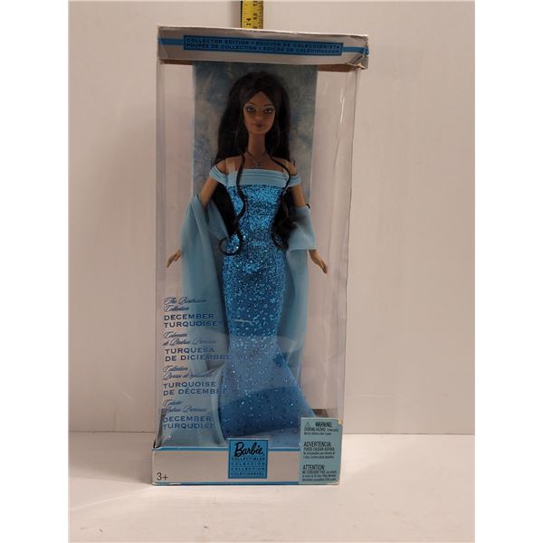 VINTAGE ETHNIC BARBIE DECEMBER TURQUOISE