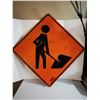 Image 1 : DECOMMISSIONED CONSTRUCTION ROAD SIGN