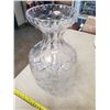 Image 2 : 327. Cut Crystal flower vase