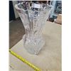 Image 1 : 328. Cut Crystal flower vase