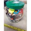 Image 2 : 351. Kraft jar of buttons