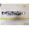 Image 1 : 363. Glass rolling pin filled with marbles