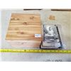 Image 1 : 377. Hand crafted cedar wood box and studio cards